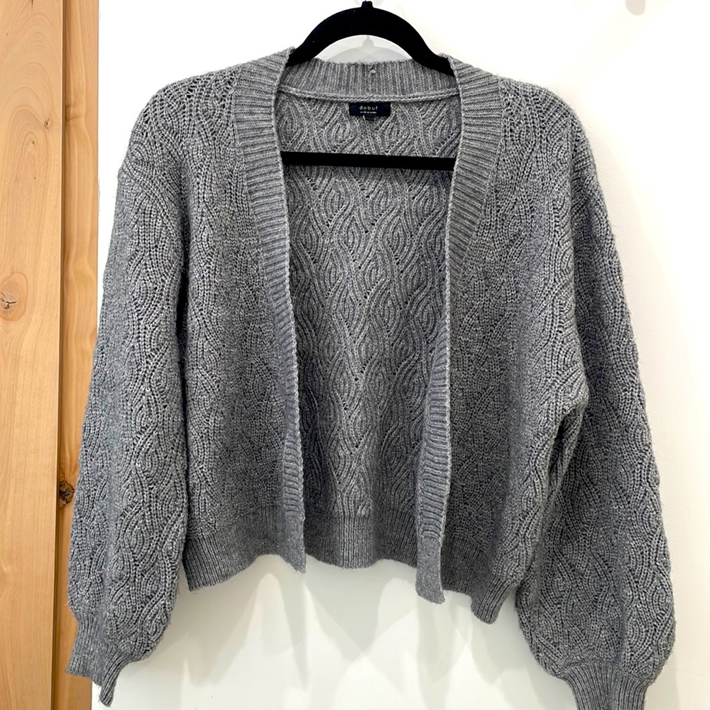 Debut Gray Knitted Sweater